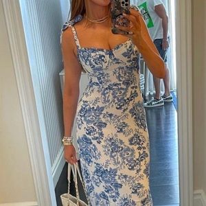 Reformation Nikita Dress - Pompadour